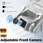 BAPHIYA 1080P Dual Camera Beginner Drone with Extras