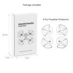 4-Pack Propeller Protector Guards for DJI Mini Drones