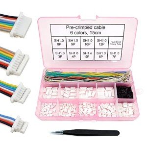 JST SH 1.0mm Connectors and Silicone Cables