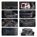 HGLRC CONMRO FPV Racing Drone Backpack - Black