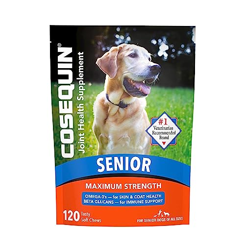 Cosequin Senior Joint Health Supplement for Senior Dogs, 120 Chews