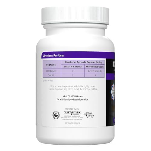 Nutramax Cosequin Senior Joint Supplement 60 Capsules for Dogs