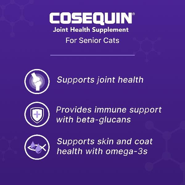 Nutramax Cosequin Senior Joint Supplement 60 Capsules for Dogs