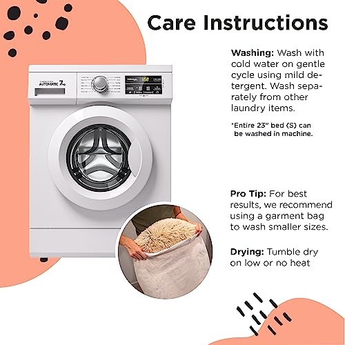 Sheri's Cozy Taupe Donut Bed 23x23