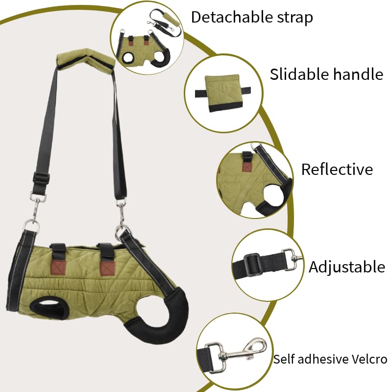 Afuwarm Full Body Support Dog Lift and Sling