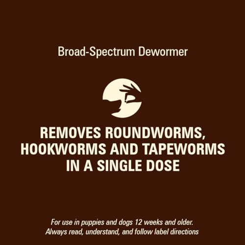 7 Way De-Wormer for Medium & Large Dogs, 2 Count
