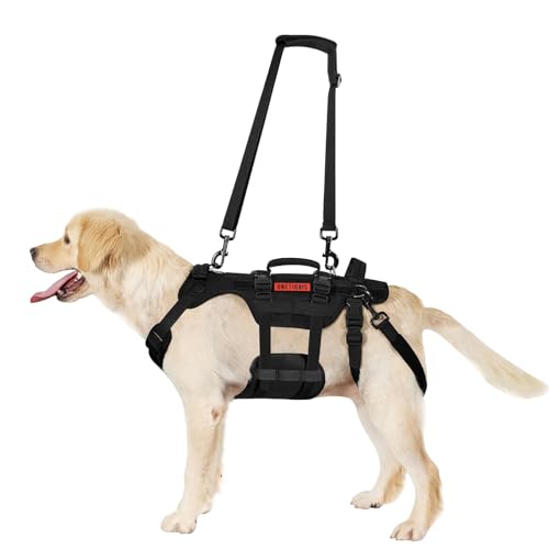 Large Dog Lift Harness with Handles for Hind Legs