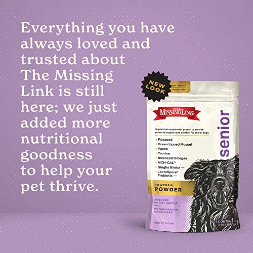 Senior Dog Supplement Boosts Health & Vitality - 1lb