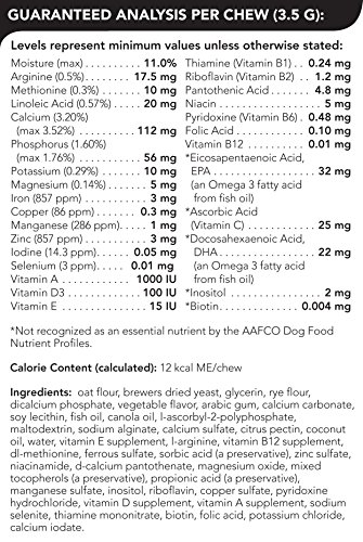 VETRISCIENCE Canine Plus Senior MultiVitamin Chews - Vet Recommended