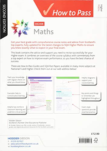 How to Pass Higher Maths, Second Edition
