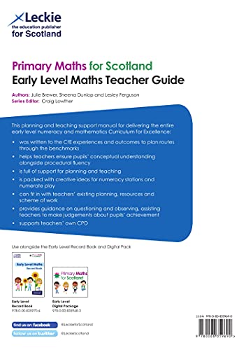 Leckie Early Level Maths Teacher Guide