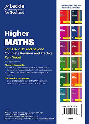 Leckie Higher Maths Revision and Practice