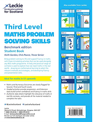Leckie Third Level Maths - Problem Solving Skills Student Book