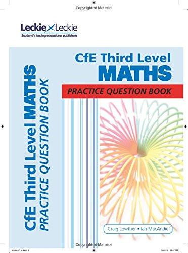 Leckie CfE Third Level Maths Practice Question Book