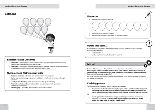Early Level Maths Problem Solving Pack