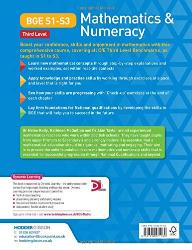 Hodder BGE S1-S3 Third Level Mathematics & Numeracy