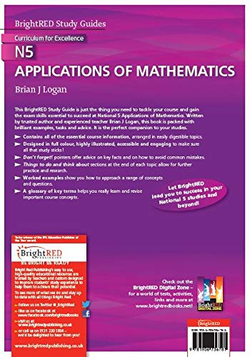 BrightRED National 5 Applications of Mathematics Study Guide