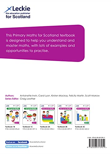 Leckie First Level Maths: Textbook 1A