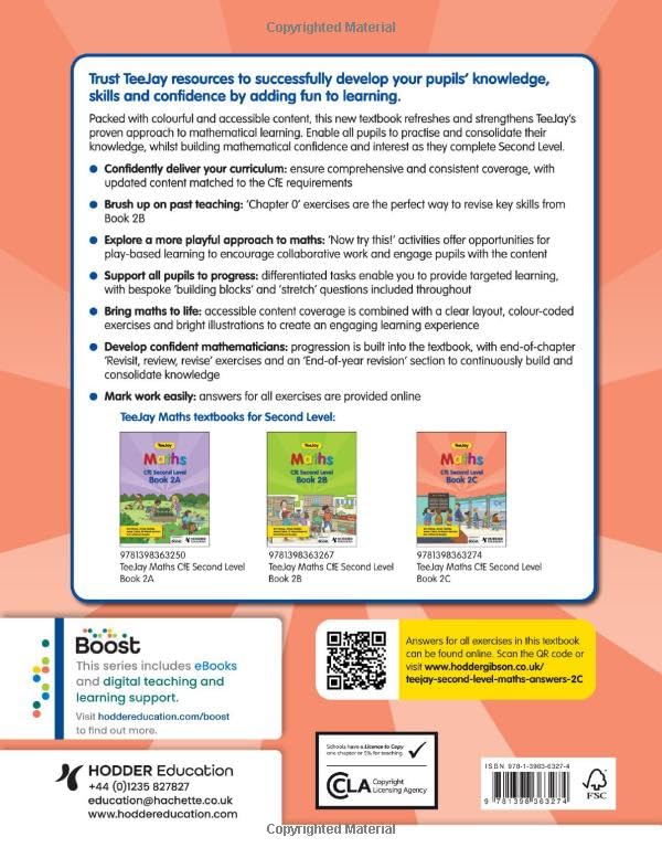 TeeJay Maths CfE Second Level Book 2C