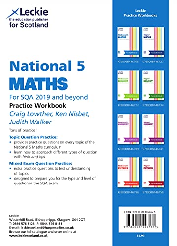 Leckie National 5 Maths Practice Workbook