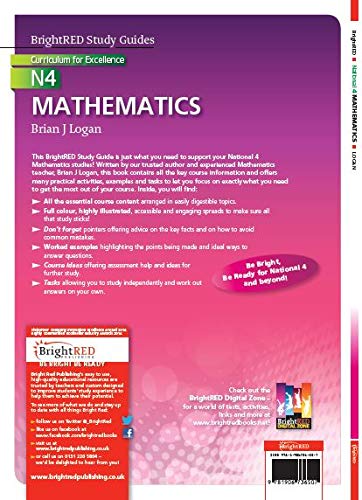 BrightRED National 4 Mathematics Study Guide