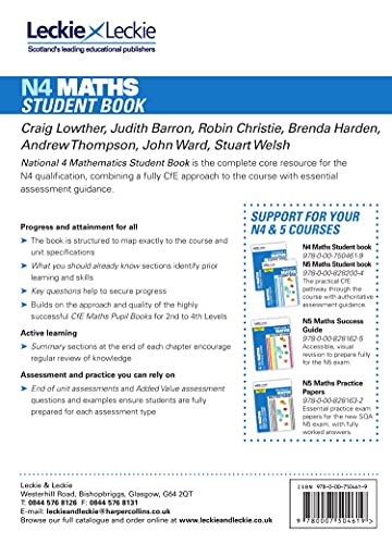 Leckie National 4 Maths Student Book