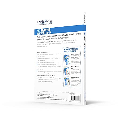 Leckie National 4 Maths Student Book