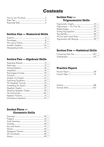 CGP National 5 Maths Exam Practice Workbook