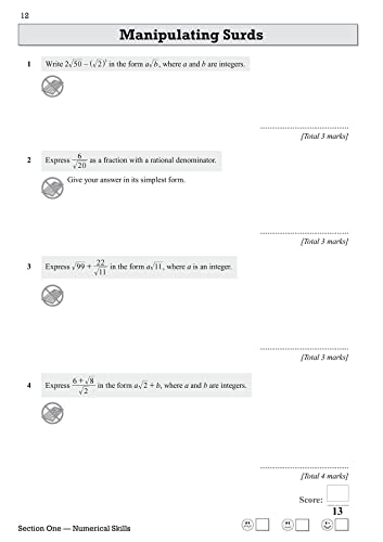 CGP National 5 Maths Exam Practice Workbook