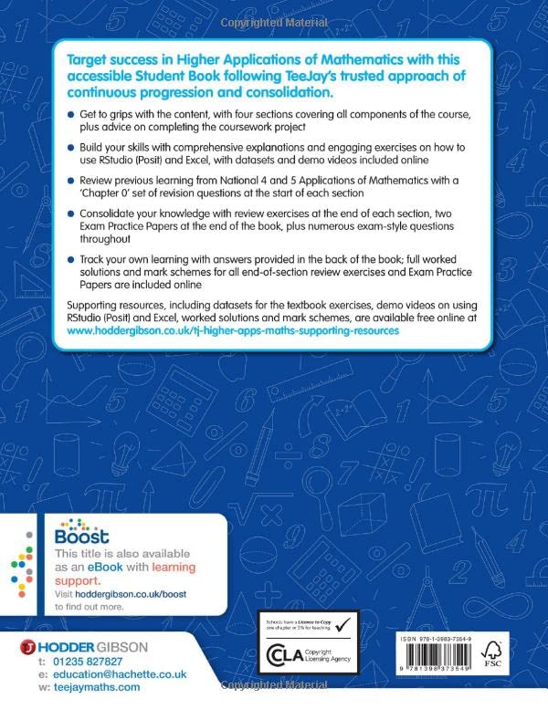 TeeJay Higher Applications of Mathematics