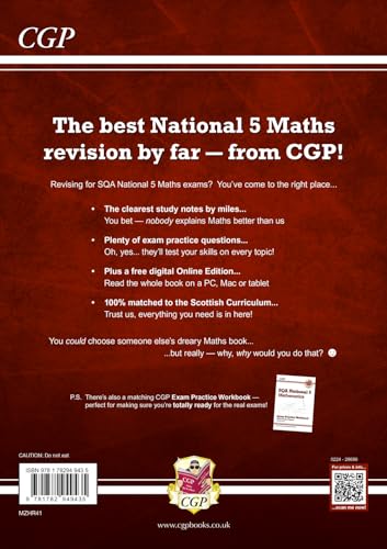 CGP National 5 Maths Revision Guide