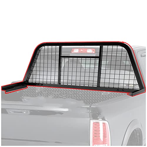 Black Steel Adjustable Safety Rack for Full-Size Truck
