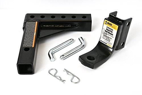 Adjustable 8-Position Tow Hitch with 5000 lbs. Capacity