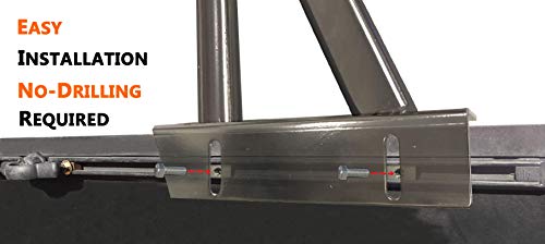 800 LB Extendable Low Profile Steel Truck Bed Rack