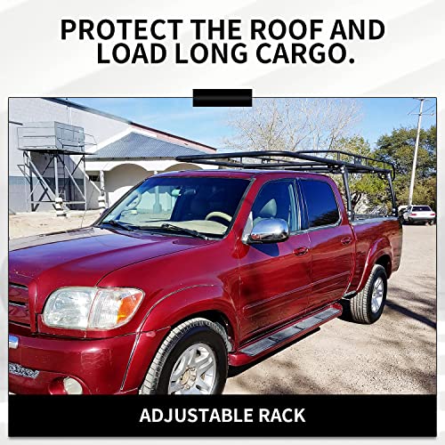 Adjustable Truck Contractors Rack for Ladders and Equipment