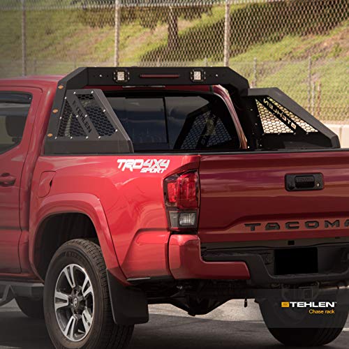 Universal Adjustable Truck Bed Chase Rack with LED Lights