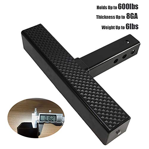Eapele 2" Receiver Hitch Step, Steel Construction, 400lbs Load