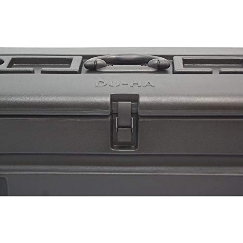 Black DU-HA Tote: Rolling Truck Storage Box Case