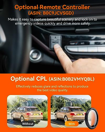 Vantrue N4 Pro 3 Channel 4K Dash Cam