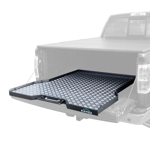 Outdoor Truck Bed Slide-Out Tray - 980 lb. Capacity