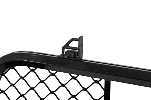 Dee Zee Gloss Black Aluminum Mesh Cab Rack