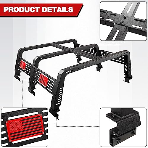 22.5" High Truck Rack - Overland Bed Rack for Full-Size Trucks