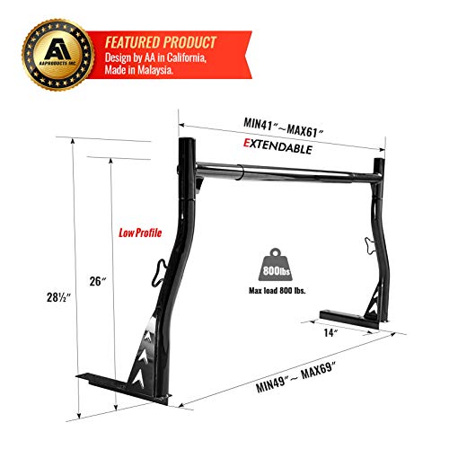 AA-Racks Model X33 Low-Profile Pickup Ladder Racks set