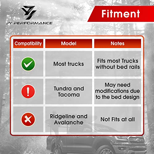 Extendable Heavy Duty Truck Bed Ladder Rack 800Ibs