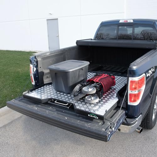 Outdoor Truck Bed Slide-Out Tray - 980 lb. Capacity