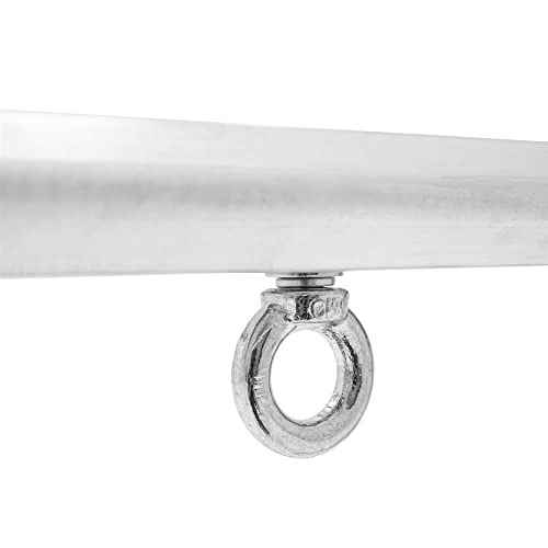 Universal Aluminum Truck Ladder Rack - 800-lb Capacity