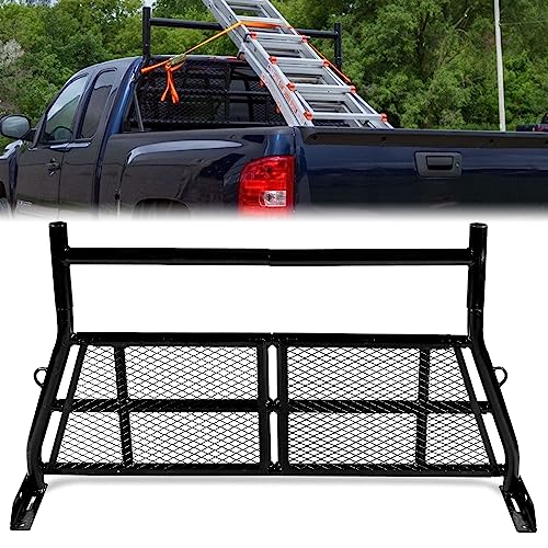 Extendable Pickup Headache Rack Cab Guard with Anchor Points