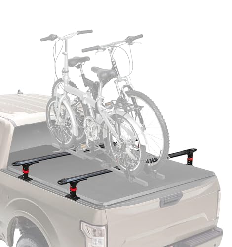 Universal Aluminum Truck Bed Tonneau Cover Rack Crossbars