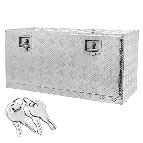 Stark 36" Aluminum Underbody Truck Flatbox Storage Box