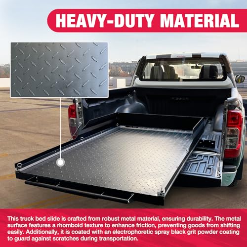Kreboc 51''X39'' Truck Bed Slide Tray Organizer